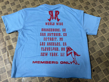 BLUE WORLD TOUR RR TEE